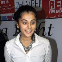 Taapsee Pannu - Tapsee and Gopichand At Red FM to promote Mogudu - Stills | Picture 112796